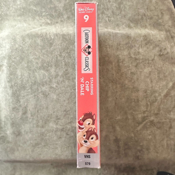 Walt Disney Cartoon Classics VHS Volume 9 Starring Chip N Dale - Picture 4 of 6